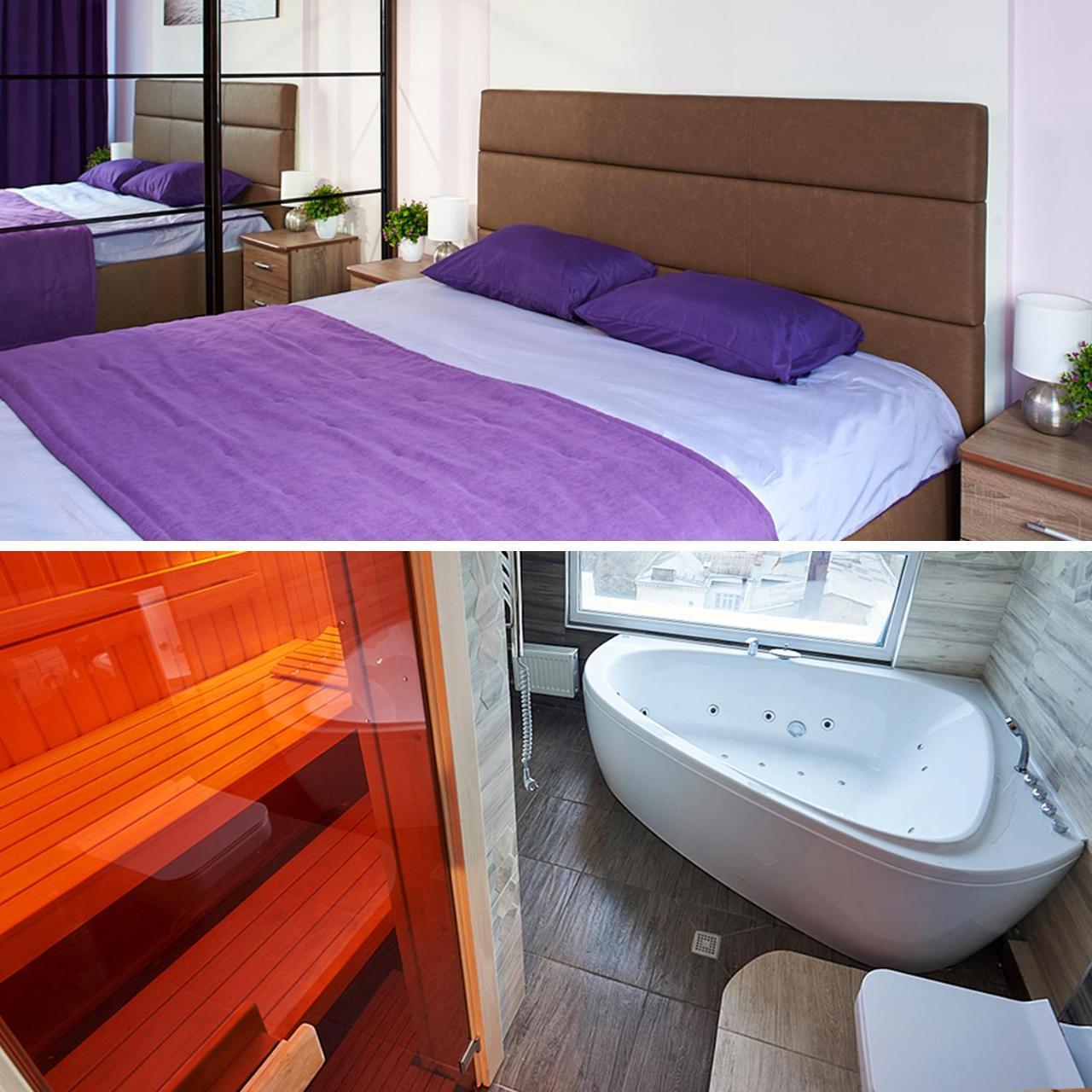 Sauna, Big Jacuzzi , Khreshchatyk Apartments Κίεβο Εξωτερικό φωτογραφία