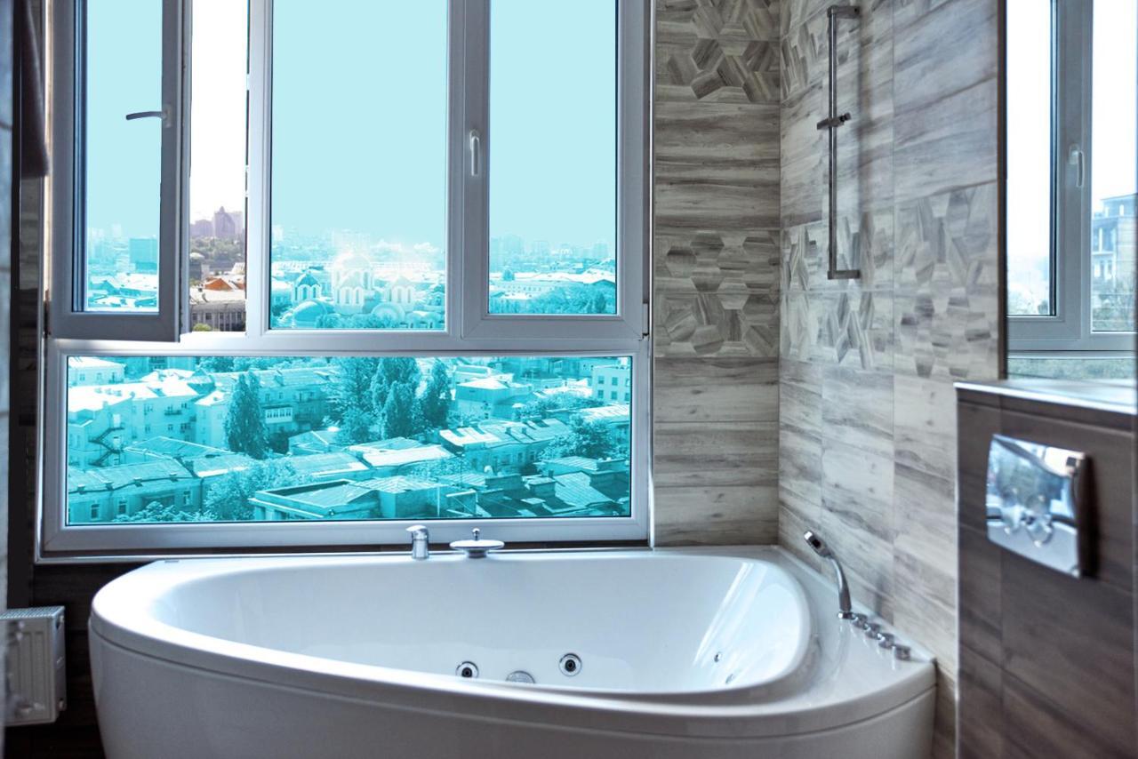 Sauna, Big Jacuzzi , Khreshchatyk Apartments Κίεβο Εξωτερικό φωτογραφία
