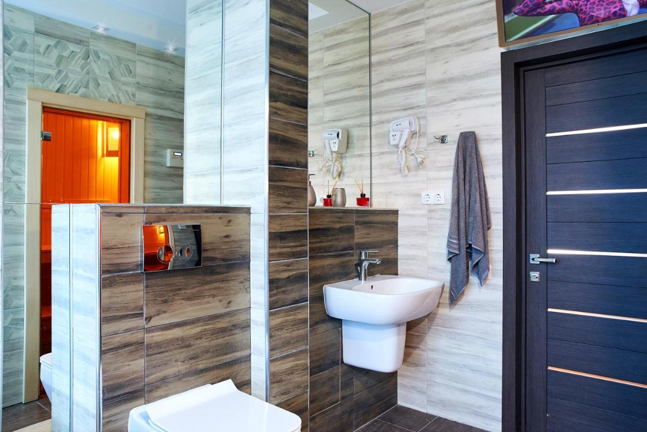 Sauna, Big Jacuzzi , Khreshchatyk Apartments Κίεβο Εξωτερικό φωτογραφία